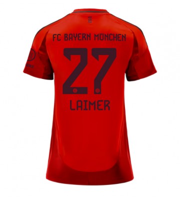 Bayern Munich Konrad Laimer #27 Hemmatröja Kvinnor 2024-25 Kortärmad